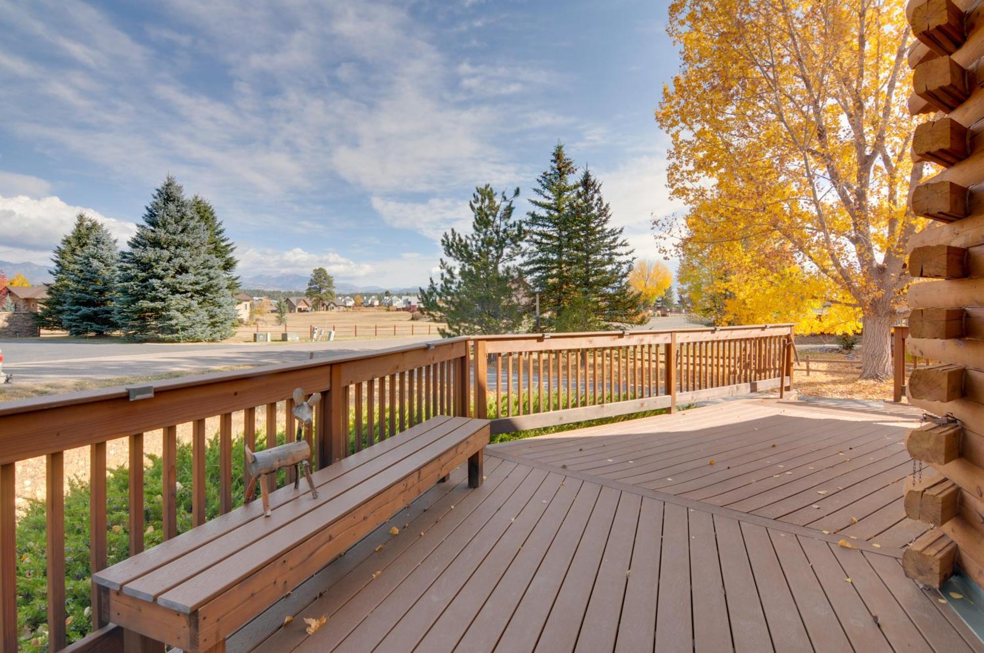 Rustic Village Lake Cabin Escape With Deck And Grill! Pagosa Springs Exterior photo