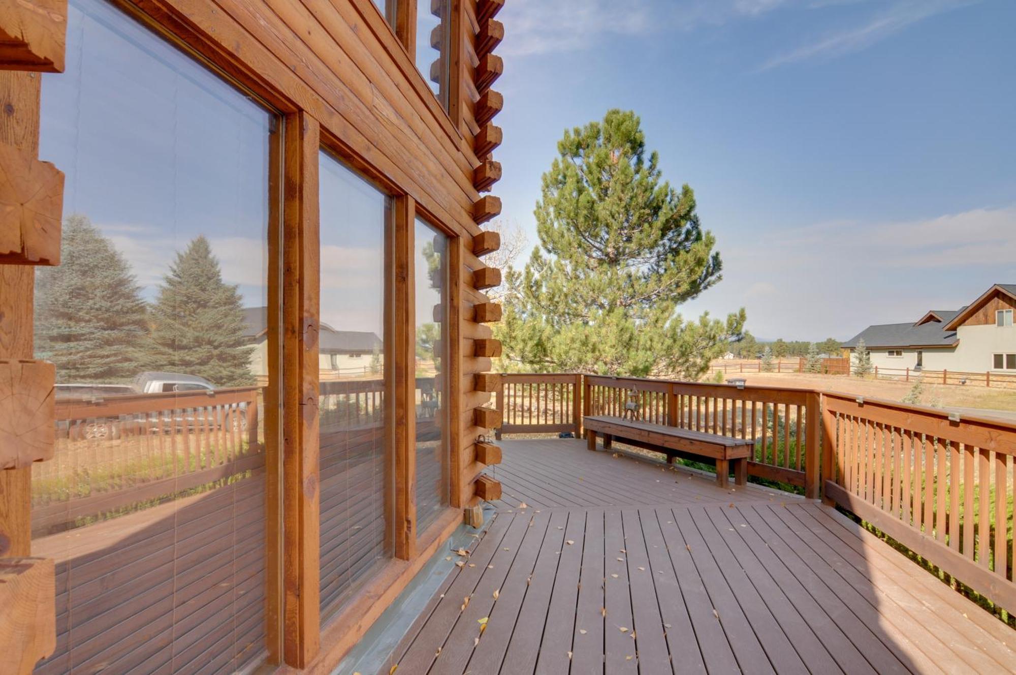 Rustic Village Lake Cabin Escape With Deck And Grill! Pagosa Springs Exterior photo